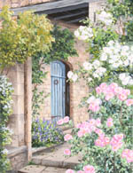 Roses By The Dooryard
